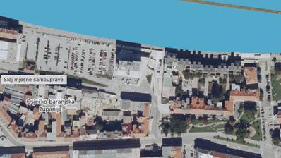Osijek, Cidade Alta Gornji Grad - À venda: Atraentes instalações comerciais com frente para a rua, 153 m²