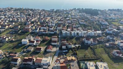 Kastel Luksic, espaço de escritório funcional no primeiro andar.