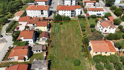 Istria, Poreč area - Large building plot with exceptional investment potential
