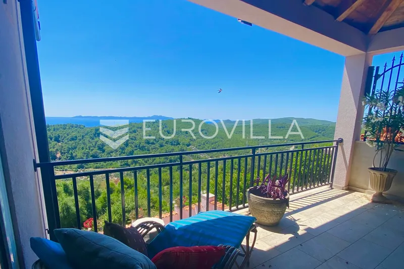 Korčula, Čara, renovirana kuća s panoramskim pogledom 26