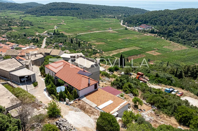 Korčula, Čara, renovirana kuća s panoramskim pogledom 30