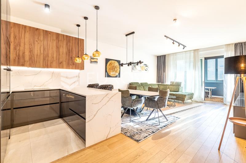 Zagreb, VMD-bygning, luksuriøs treromsleilighet 132,08 m², 3 garasjeparkeringsplasser - 5