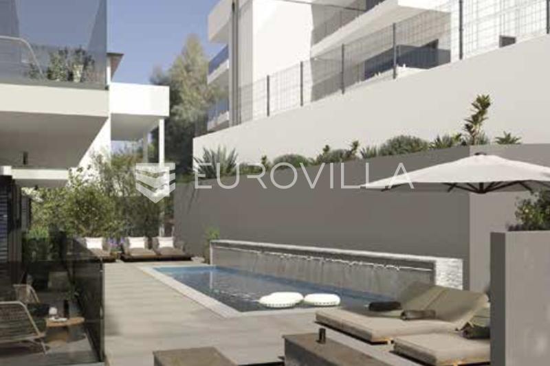 Čiovo, Okrug Gornji, penthouse with an open sea view