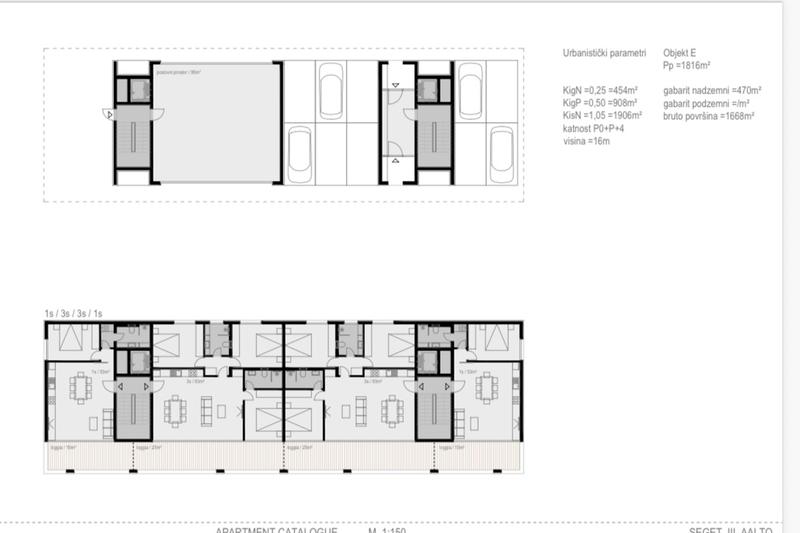 Trogir, Seget Donji, Einzimmerwohnung im 4. Stock mit einer Nettowohnfläche von 51,43 m² - E20 - 7