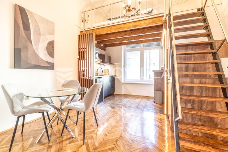 Zagreb, Donji grad, centar, prekrasan jednosoban stan 47 m2