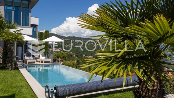 Opatija, Opric, moradia exclusiva de 375 m² com vistas panorâmicas, piscina e sauna