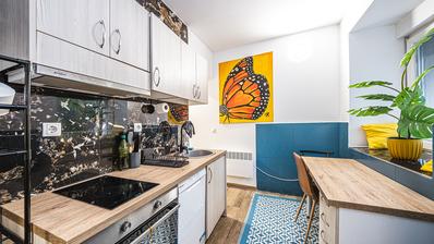 Zagreb, Kačićeva gatan, 23 m² enrumslägenhet i PRIMA LÄGE