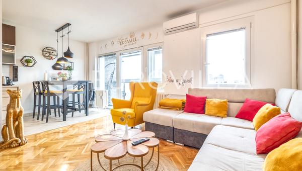 Zagreb, Cvjetno naselje, prachtig tweekamerappartement, 52,27 m²