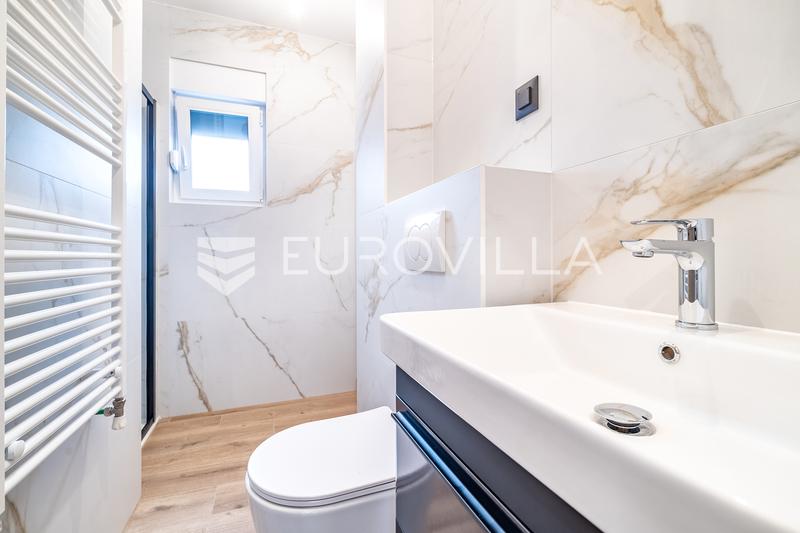 Zagreb, Vukomerec, two-room apartment, office space in a new building, 59 m², PARKING - 5