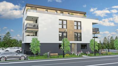 Дуго Село, привлекательная 3-комнатная квартира с террасой, 69 м², новостройка.