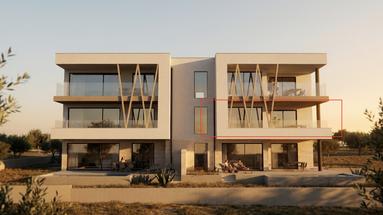 Tribunj, Adria Perle 1, moderne Zweizimmerwohnung im ersten Stock mit Meerblick