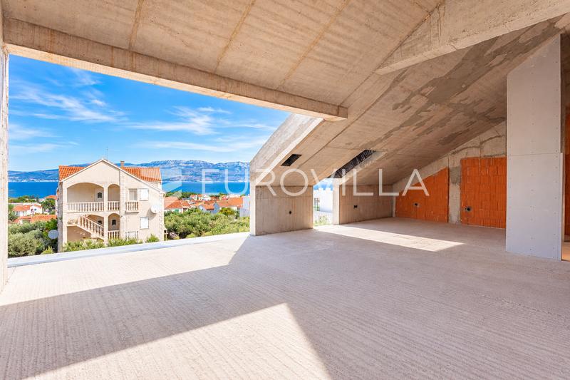 Brač, Supetar, dvojizbový penthouse s prekrásnym výhľadom - 1