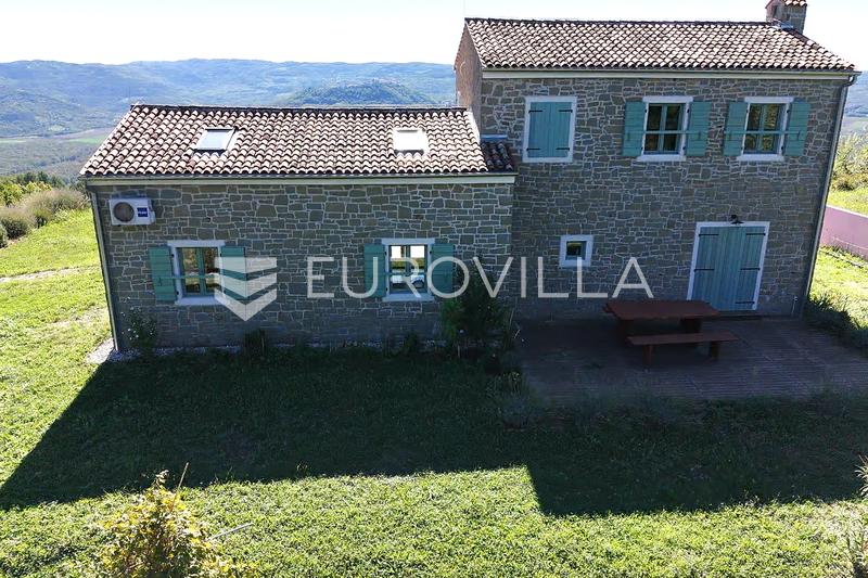 Istrien, San Silvestar - Authentische Steinvilla mit Pool, Privatsphäre und Panoramablick - 9