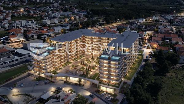 Zadar, Crvene Kuće - Fourth-Floor One-Bedroom Apartment with Loggia and Spacious Balcony, 57.11 m²