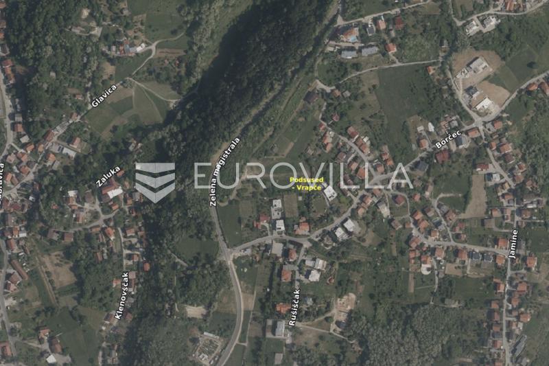 Záhreb, Borcec, pozemok s celkovou rozlohou 1995 m²