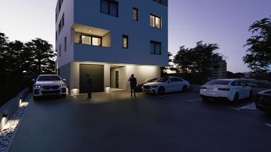 Zagreb, Trnava'da, 39 m2 büyüklüğünde çekici iki odalı DAİRE, YENİ BİNA