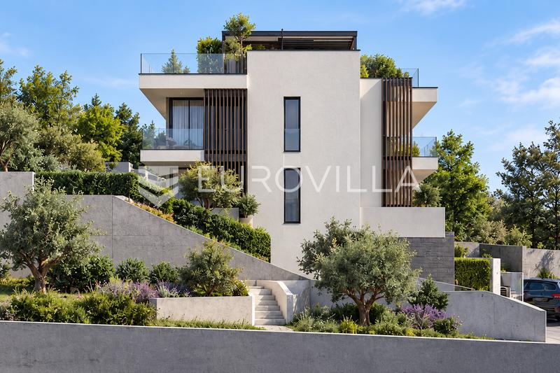 Zagreb, Bijenik, terreno edificable de 806 m² con licencia de obra para una villa urbana con 4 apartamentos - 2