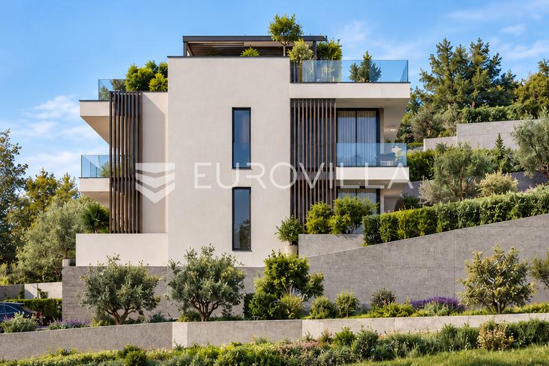 Zagreb, Bijenik, terreno edificable de 806 m² con licencia de obra para una villa urbana con 4 apartamentos - 4