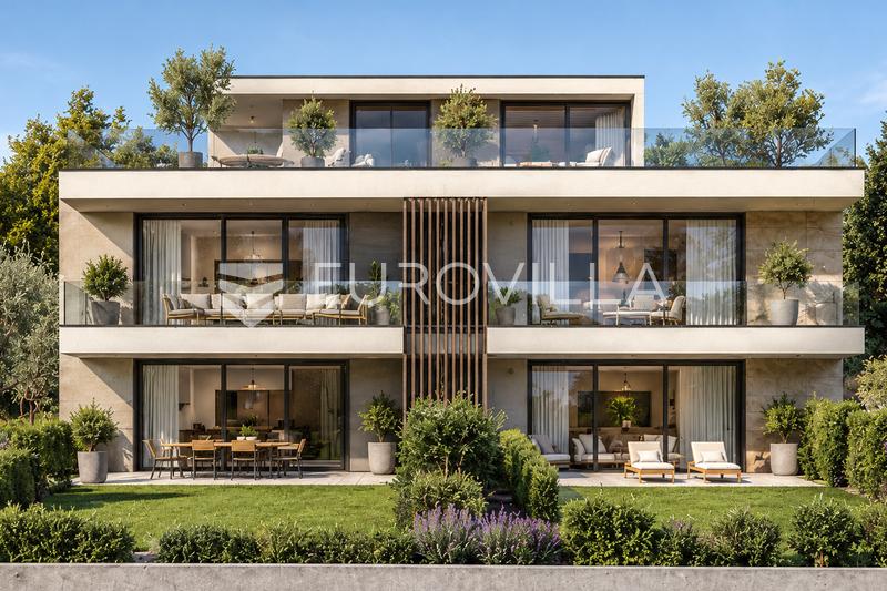 Zagreb, Bijenik, terreno edificable de 806 m² con licencia de obra para una villa urbana con 4 apartamentos - 3
