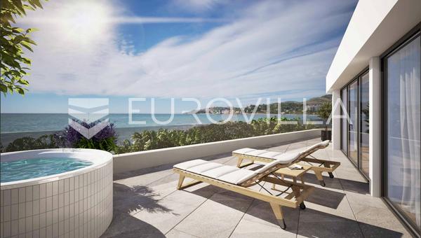 Opatija, Volosko, luxus négy hálószobás lakás 149,62 m² tengerre néző kilátással