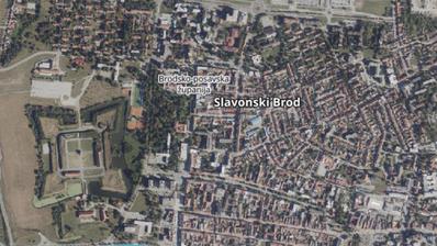 Slavonski Brod, CENTAR, atraktivno građevinsko zemljište cca 900 m²