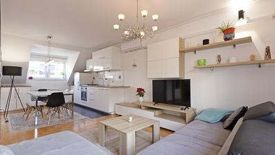 Zagreb, Maksimir, Jordanovac, mükemmel iki katlı üç yatak odalı daire 114 m²