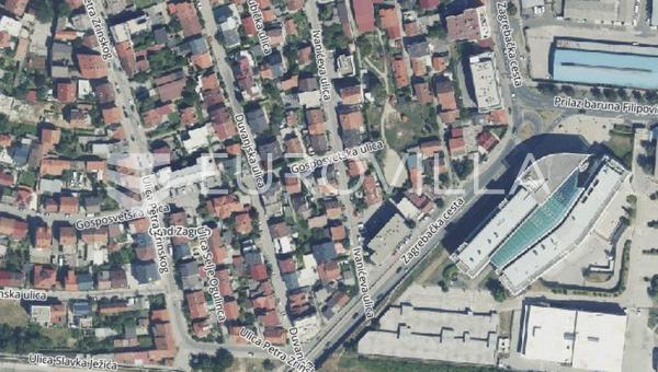 Zagreb, Crnomerec, byggegrund 313 m²