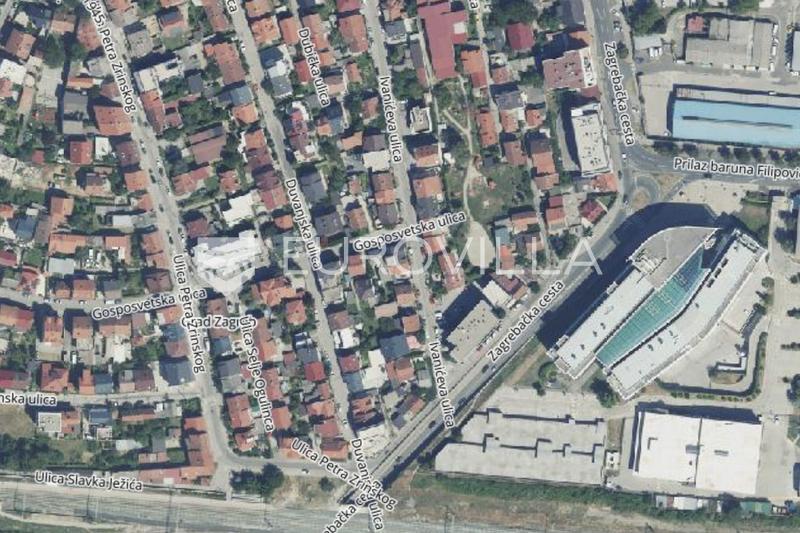 Zagreb, Crnomerec, byggegrund 313 m²