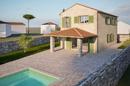 Krk, Garica, building plot 600 m² with a valid building permit - 1