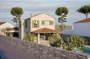 Krk, Garica, building plot 600 m² with a valid building permit - 2
