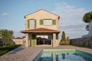 Krk, Garica, building plot 600 m² with a valid building permit - 3