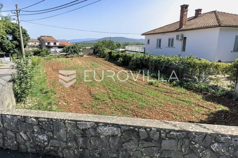Krk, Garica, building plot 600 m² with a valid building permit - 8