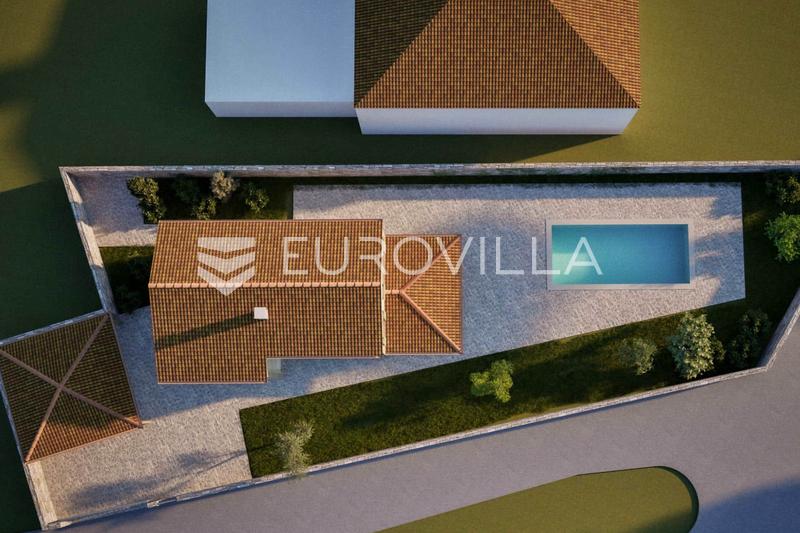 Krk, Garica, building plot 600 m² with a valid building permit - 15