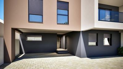 Osijek, Retfala, čtyřpokojový byt v moderní městské vile, 130 m