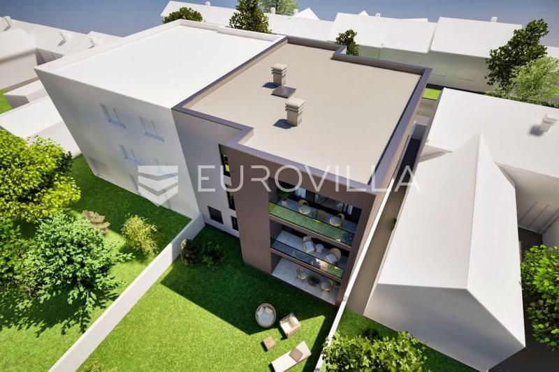Osijek, Retfala, čtyřpokojový byt v moderní městské vile, 130 m - 5