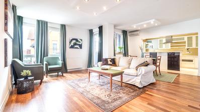 Zagreb, Pantovčak, lijep trosoban stan s balkonom 99 m²