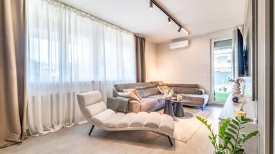 Zagreb, Fijanova, ekskluzivan trosoban stan s terasom i garažnim parkirnim mjestom, 91 m²