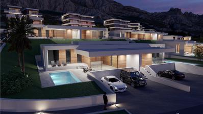 Karlobag, Cesarica, stavební pozemek s projektem, 629 m²