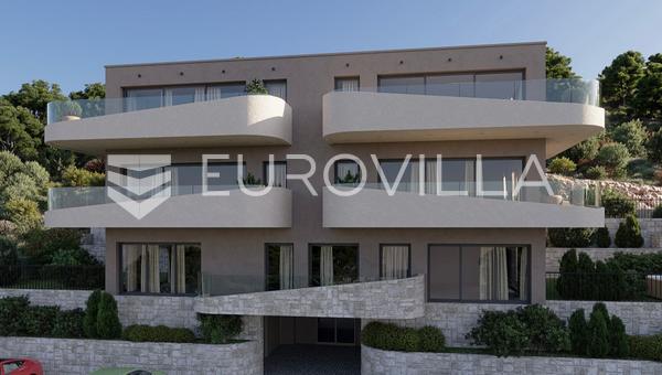 Brodarica, Nowy budynek, apartament z jedną sypialnią z widokiem na morze, 61,87 m²