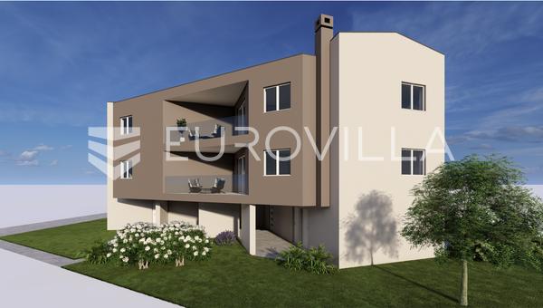 Istria, Peroj, modern apartment with garage and direct sea view