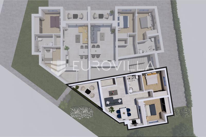 Istrien, Peroj, moderne lejlighed med garage og direkte havudsigt - 2