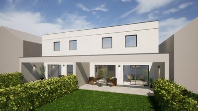 Slavonski Brod, Kolonija, četverosoban dvoetažni stan s vrtom, 163,32 m²