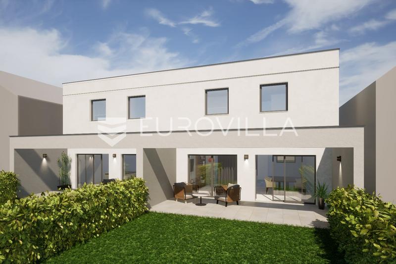 Slavonski Brod, Kolonija – four-room, two-storey apartment, with a private garden, 163,32 m²