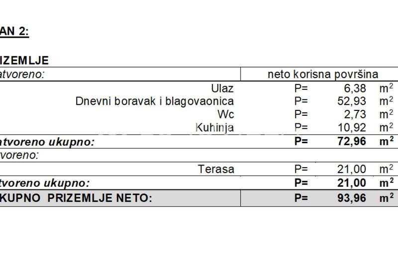 Slavonski Brod, Kolonija – four-room, two-storey apartment, with a private garden, 163,32 m²