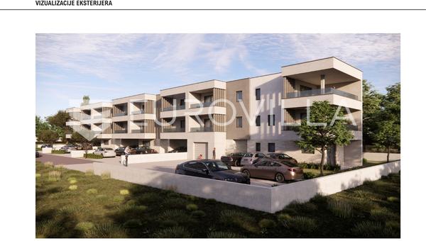 Pula, Štinjan - two-bedroom apartment on the ground floor of a modern new building near the sea