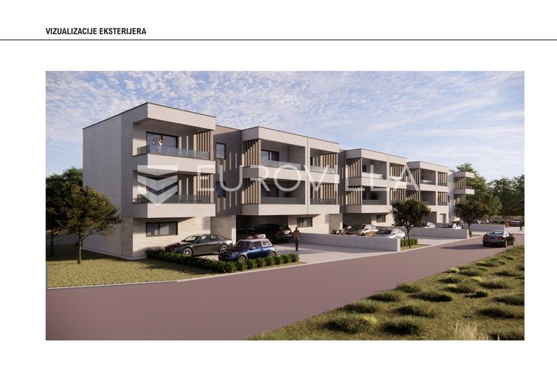 Pula, Stinjan - apartamento de dos dormitorios en la planta baja de un moderno edificio de nueva construcción cerca del mar - 2
