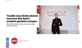 Varaždin ovog vikenda oduševio koncertom Nine Badrić i posebnim glazbenim nastupom
