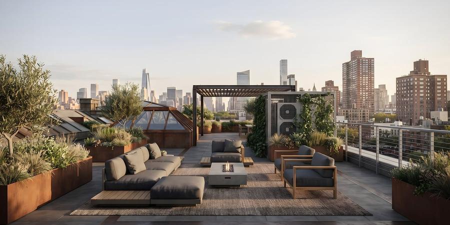 O terraço parece perfeito nas fotos – mas quanto você realmente o usará?